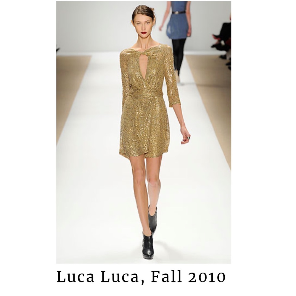 Luca Luca Runway Dress Fall Look 15** Taking Offers**